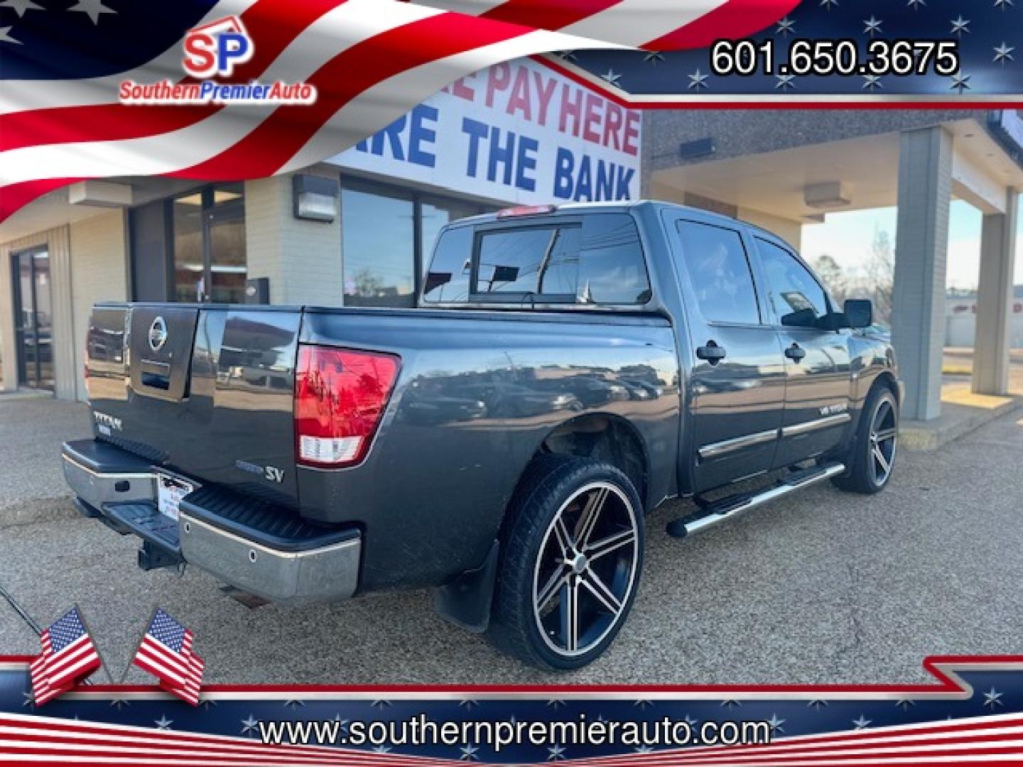 2011 GRAY NISSAN TITAN S; SL; SV (1N6BA0ED3BN) , located at 922 W. Beacon St., Philadelphia, MS, 39350, (601) 650-3675, 32.770447, -89.127151 - Photo#5